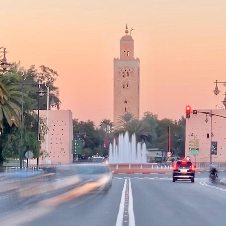 Authentic Moroccan Charm Apartment In Marrakech Terrace Marrakesh Ngoại thất bức ảnh