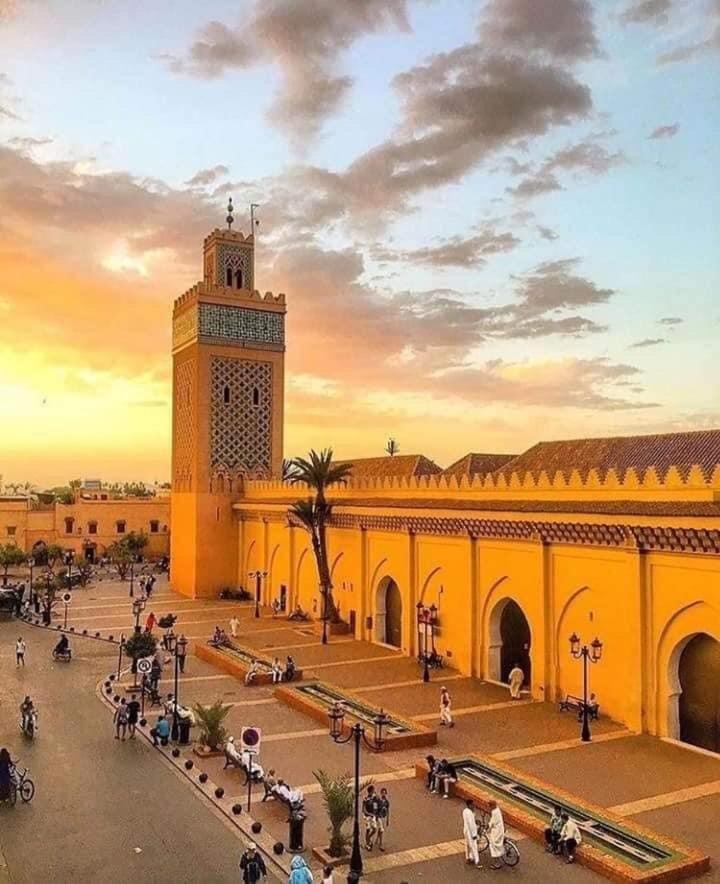 Authentic Moroccan Charm Apartment In Marrakech Terrace Marrakesh Ngoại thất bức ảnh