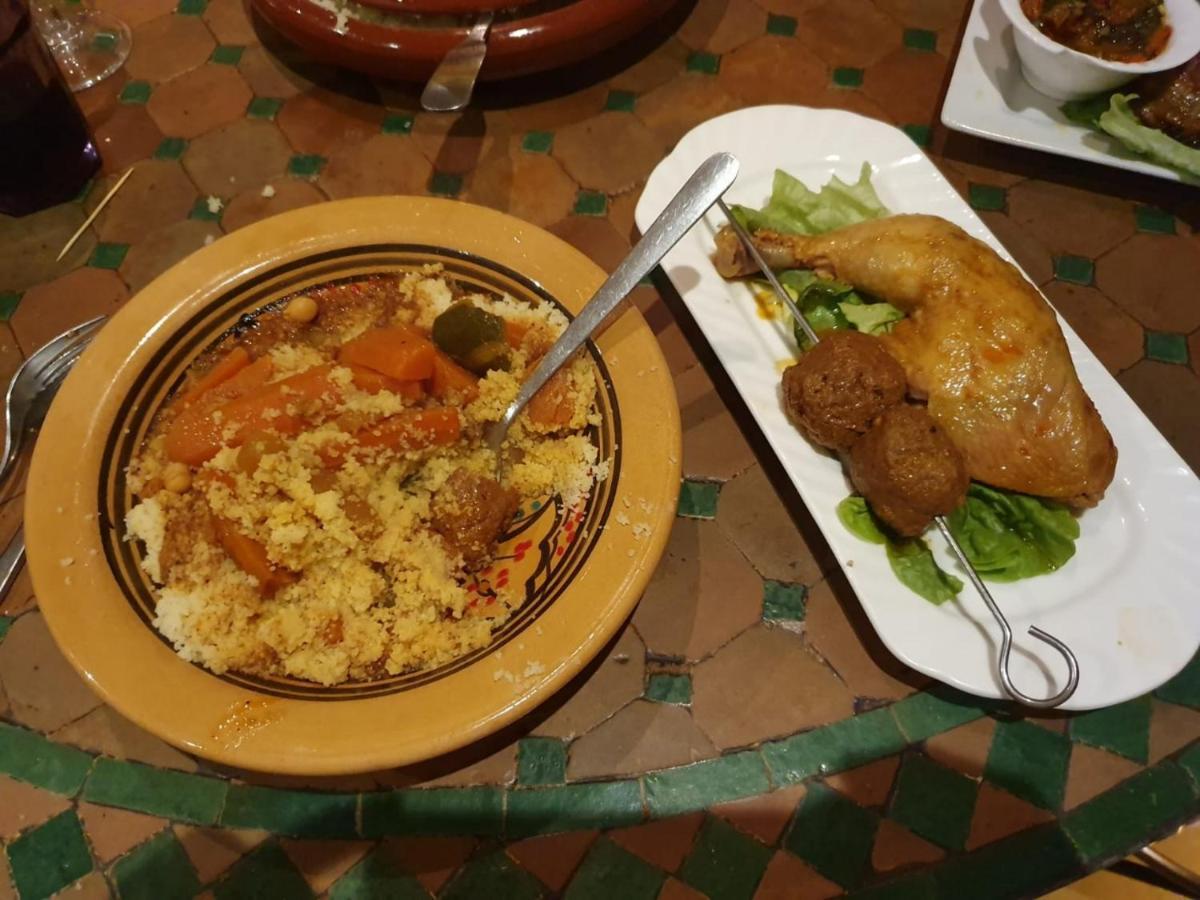 Authentic Moroccan Charm Apartment In Marrakech Terrace Marrakesh Ngoại thất bức ảnh